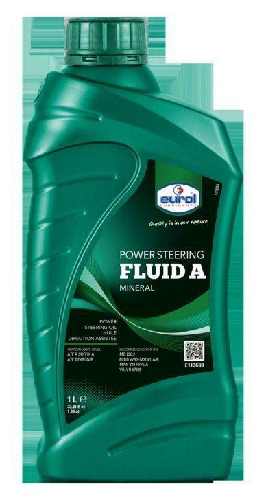 Eurol Powersteering Fluid A 2x 1 litre, Autos : Divers, Accessoires de voiture, Neuf, Enlèvement ou Envoi