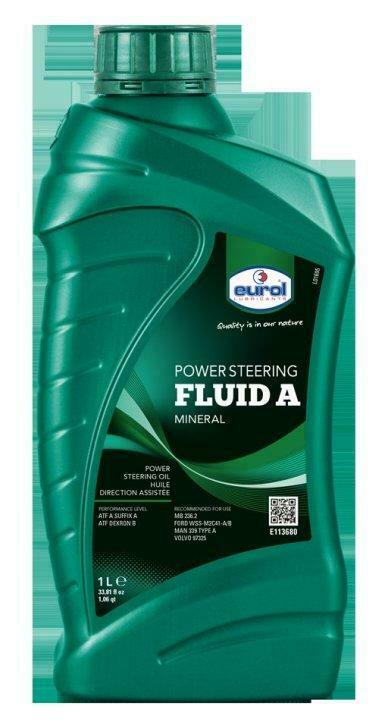 Eurol Powersteering Fluid A 2x 1 Liter, Ophalen of Verzenden, Nieuw