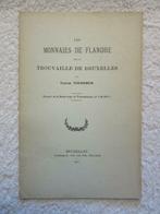 Numismatische sigillografie munten Vlaanderen Tourneur 1911, Ophalen of Verzenden, Gelezen