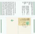 FDC briefkaart carte postale 1, Timbres & Monnaies, Timbres | Europe | Belgique, Envoi, Oblitération 1er jour