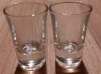 2 likeur glazen Nobeltje, Ophalen of Verzenden, Nieuw, Borrel- of Shotglas