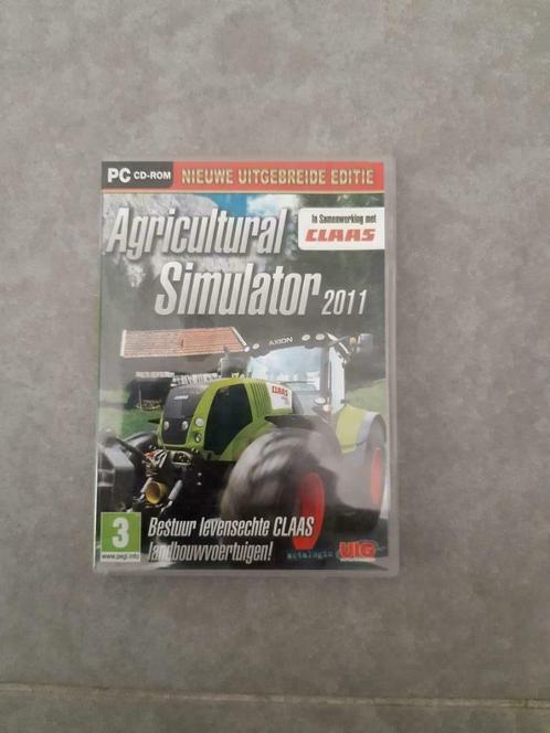 PC Game CD-ROM - Agricultural Simulator 2011: Uitgebreide..., Games en Spelcomputers, Games | Pc, Zo goed als nieuw, Simulatie