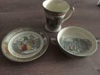 driedelig set adams porselein england, Antiquités & Art, Antiquités | Porcelaine, Enlèvement ou Envoi