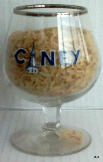 Bier brouwerij glas Ciney mini Alken Maes, Enlèvement ou Envoi, Comme neuf, Verre à bière