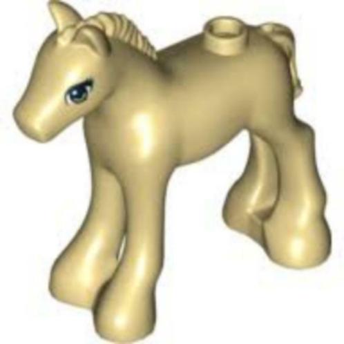 lego Horse, Friends tan/beige (4221-b84-2), Kinderen en Baby's, Speelgoed | Duplo en Lego, Zo goed als nieuw, Lego, Complete set