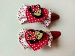 2 haarspelden Minnie Mouse Disney haar speld, Ophalen of Verzenden, Zo goed als nieuw