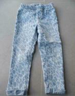 Skinny jeans met luipaard print - 4j, Kinderen en Baby's, Ophalen of Verzenden, Gebruikt, Meisje