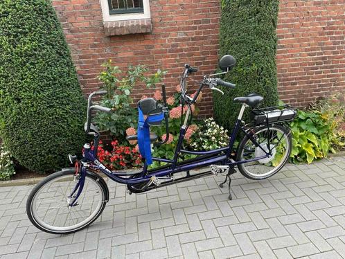 Huka Copilot 24" Tandem, Direct Drive trapondersteuning, Fietsen en Brommers, Fietsen | Tandems, Zo goed als nieuw, Minder dan 10 versnellingen