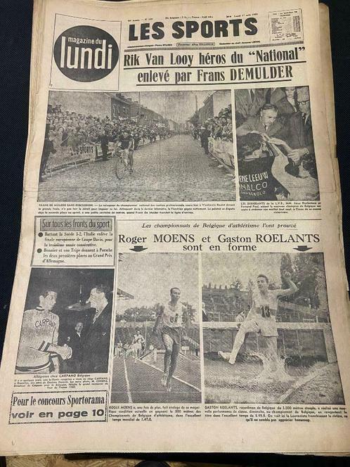 Krant Les Sports - 1960, Verzamelen, Sportartikelen en Voetbal, Gebruikt, Boek of Tijdschrift, Ophalen of Verzenden