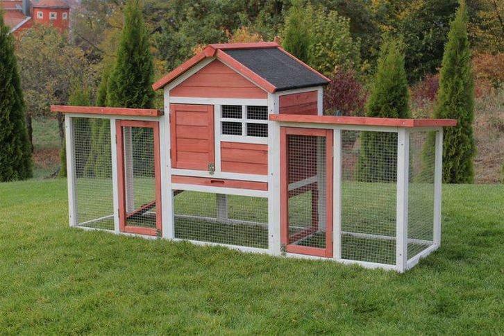 Poulailler XXL abri poule caille clapier lapin NEUF GEANT, Animaux & Accessoires, Volatiles | Accessoires, Neuf, Envoi