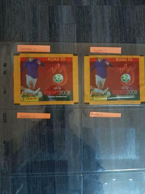 Panini Mc Donalds Happy Meal Road to Euro 2008, Collections, Autocollants, Enlèvement ou Envoi