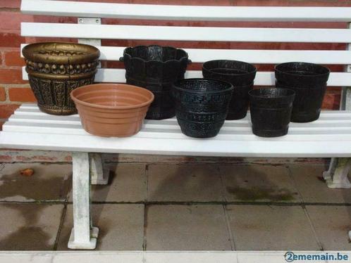 cache-pots en plastique, Jardin & Terrasse, Pots de fleurs, Utilisé, Enlèvement ou Envoi