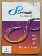 Actimat à l'infini 1-2 Théorie ISBN 978-90-306-6891-6, Livres, Comme neuf, Secondaire, Mathématiques A, Enlèvement ou Envoi
