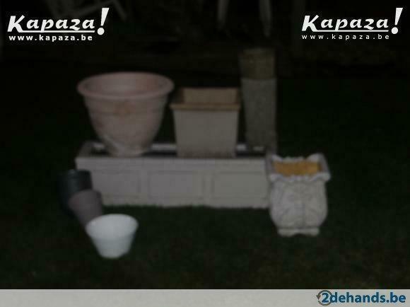 Bloempotten, Tuin en Terras, Bloempotten, Gebruikt, Ophalen