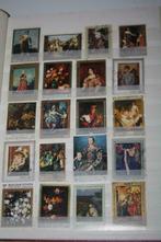 Groot lot postzegels thema: Kunst en cultuur (varia landen), Overige thema's, Ophalen of Verzenden, Gestempeld