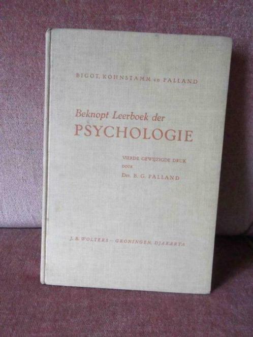 antiek boek "psychologie", Antiek en Kunst, Antiek | Boeken en Manuscripten, Ophalen of Verzenden