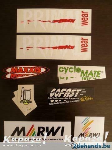 Collectie fiets stickers, Fietsen en Brommers, Fietsaccessoires | Overige Fietsaccessoires, Nieuw, Ophalen of Verzenden