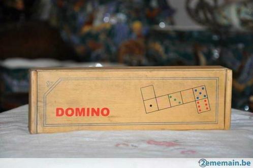 jeu de domino en bois pour enfant, Kinderen en Baby's, Speelgoed | Educatief en Creatief, Gebruikt, Ophalen of Verzenden