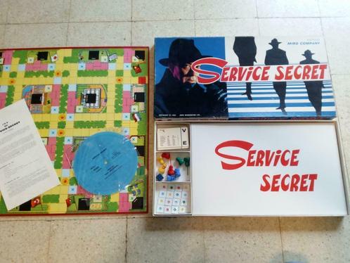 Jeu de société SERVICE SECRET- 1965, Hobby & Loisirs créatifs, Jeux de société | Jeux de plateau, Utilisé, Trois ou quatre joueurs