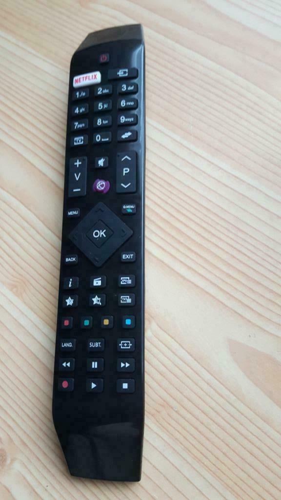 Afstandsbediening Hitachi smart tv met NetFlix toets, Audio, Tv en Foto, Afstandsbedieningen, Nieuw, Origineel, Tv, Ophalen of Verzenden
