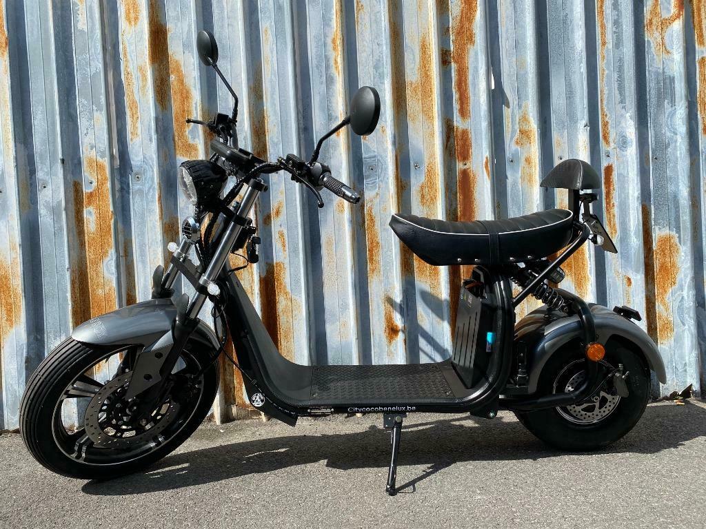 ② Gloednieuwe Elektrische scooter Fatboy grijs 17'' A-of B — Scooters |  Overige merken — 2dehands