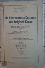 1951...BOEK Culturen in Belgisch Congo, Utilisé, Enlèvement ou Envoi, 20e siècle ou après