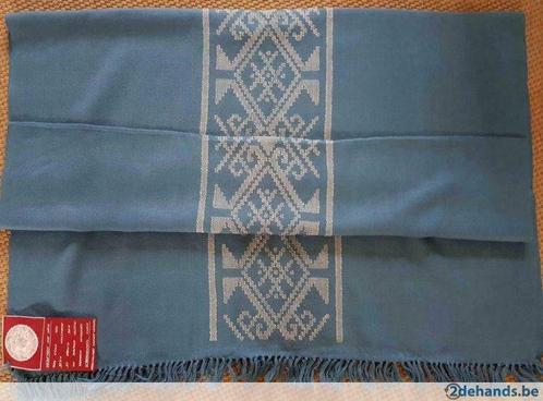Geweven sjaal Panchachuli in lamswol, Hobby en Vrije tijd, Breien en Haken, Gebruikt, Ophalen of Verzenden