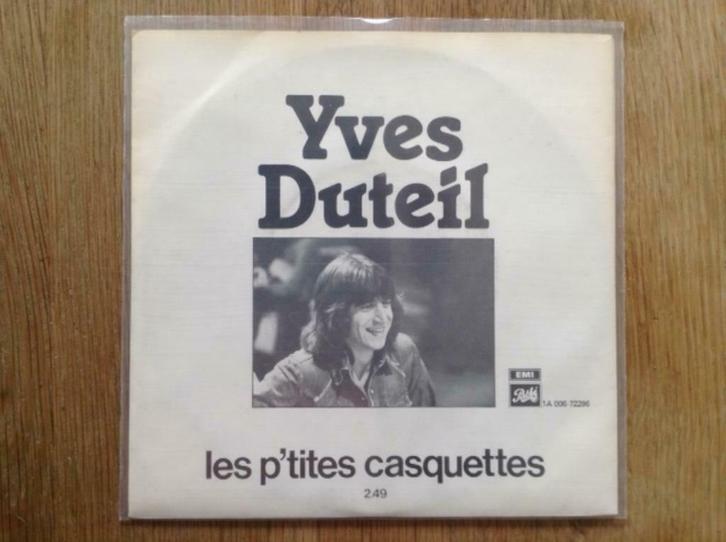 single yves duteil, Cd's en Dvd's, Vinyl Singles, Single, Overige genres, 7 inch, Ophalen of Verzenden