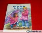 [2377]boek : rob en jacky in de tuin zeer goede staat, Boeken, Ophalen of Verzenden, Gelezen