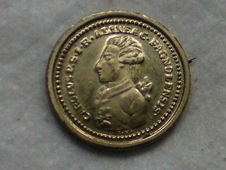 Très rare:Jeton numismatique club couvin ,1992,(148), Postzegels en Munten, Munten | Europa | Niet-Euromunten, Losse munt, België