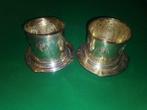 Zilver potjes met onderleggers, Ophalen of Verzenden