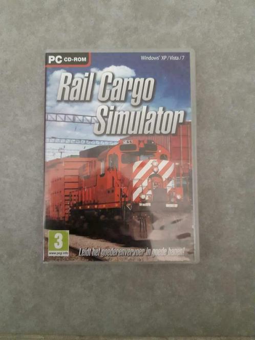 PC Game - Rail Cargo Simulator - CD-ROM, Consoles de jeu & Jeux vidéo, Jeux | PC, Utilisé, Simulation, 1 joueur, À partir de 3 ans