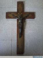 groot houten kruis, Antiek en Kunst, Antiek | Religieuze voorwerpen
