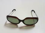 Vintage retro zonnebril Polaroid, Overige merken, Gebruikt, Zonnebril, Bruin