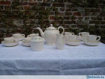 Prachtig Koffie Thee  servies Royal Creamware Classics