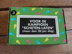 Doos “Kampioen Scheten Laten”, Hobby en Vrije tijd, Ophalen of Verzenden, Nieuw, Fopartikel