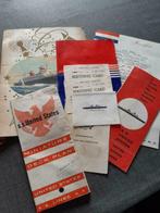 Lot documenten reis United States – lines 1960, Collections, Marine, Autres types, Utilisé, Enlèvement ou Envoi, Bateau à moteur