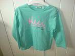 tshirt MEXX groen met roze opschrift MEXX( 92), Kinderen en Baby's, Kinderkleding | Maat 92, Meisje, Gebruikt, Shirt of Longsleeve