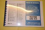 LATIL  TL 73 Catalogue de Pièces. TL73