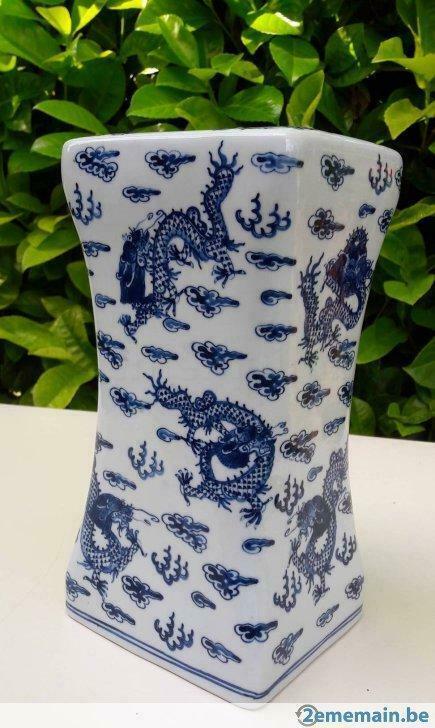 Blauw wit porseleinen hoofdsteun F259, Antiek en Kunst, Antiek | Keramiek en Aardewerk, Ophalen of Verzenden