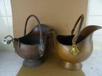 Pot de casque antique kit de charbon antique pot de casque a, Enlèvement ou Envoi, Cuivre