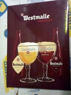 Beersign.Kartonnen Reclame.Trappistenbier Westmalle, Comme neuf, Enlèvement ou Envoi, Panneau publicitaire