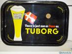 Beersign.Reclame.Plateau Tuborg Beer, Verzamelen, Ophalen of Verzenden, Gebruikt, Reclamebord, Plaat of Schild, Overige merken