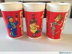 Coca cola lot van 3 plastieken bekers 0,5l vreemde talen*, Ophalen of Verzenden, Gebruikt, Gebruiksvoorwerp