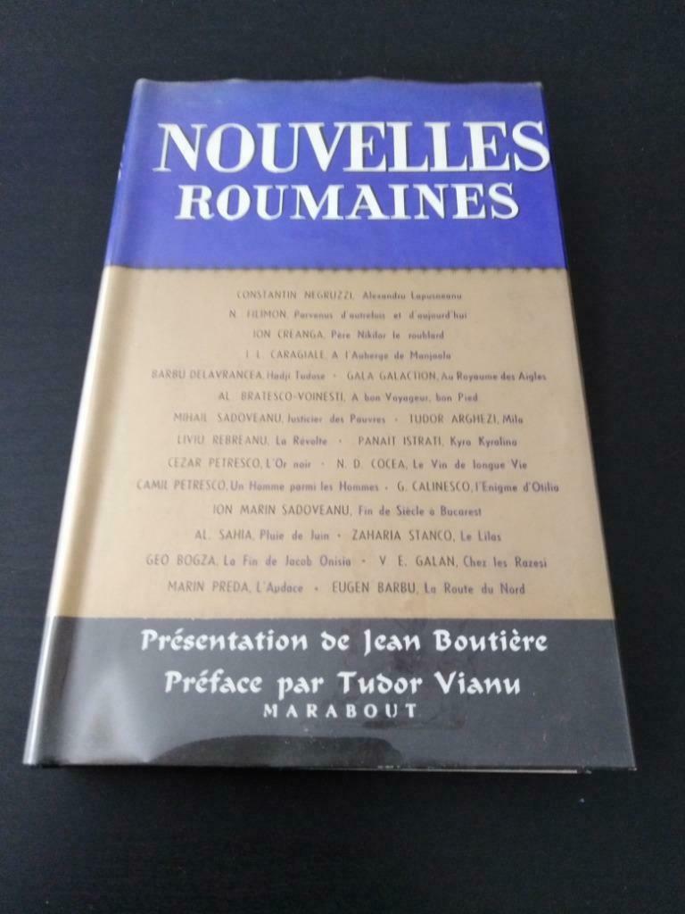 Nouvelles roumaines, Jean Boutière, Enlèvement ou Envoi, Utilisé