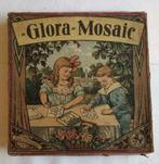 antiek mozaiëk spel GLORA MOSAIC, vintage speelgoed, Antiek en Kunst, Curiosa en Brocante, Ophalen of Verzenden