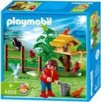 Playmobil 4203 vogelvoederhuisje, Complete set, Ophalen of Verzenden, Zo goed als nieuw