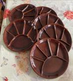 6 assiettes à fondue, Maison & Meubles, Comme neuf