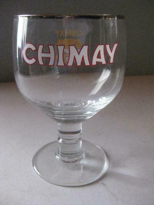 Chimay Trappistenglas 33cl met gouden schild., Collections, Verres & Petits Verres, Neuf, Verre à bière, Enlèvement ou Envoi