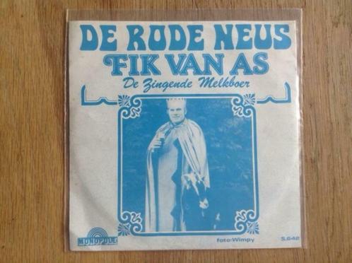 single fik van as (de zingende melkboer), Cd's en Dvd's, Vinyl Singles, Single, Nederlandstalig, 7 inch, Ophalen of Verzenden